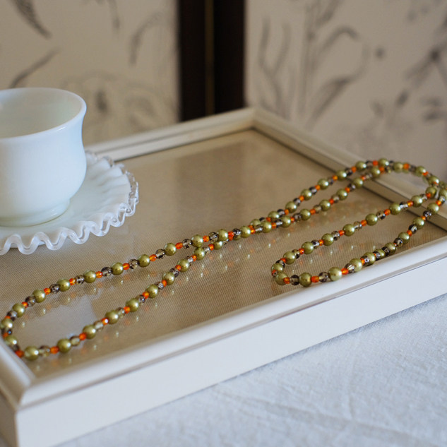 vintage toccata Joan Rivers 绿色 撞色 长 项链,饰品/流行首饰/时尚饰品新,项链,淘宝优惠券,粉丝福利购,淘宝优惠卷