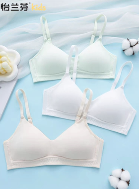 怡兰芬无钢圈高中大学生少女文胸小胸a杯发育期内衣夏季薄款3531