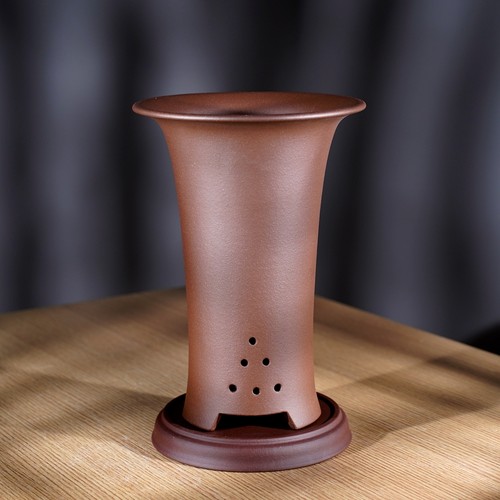 惠兰春剑春建侧孔大孔紫砂兰花盆