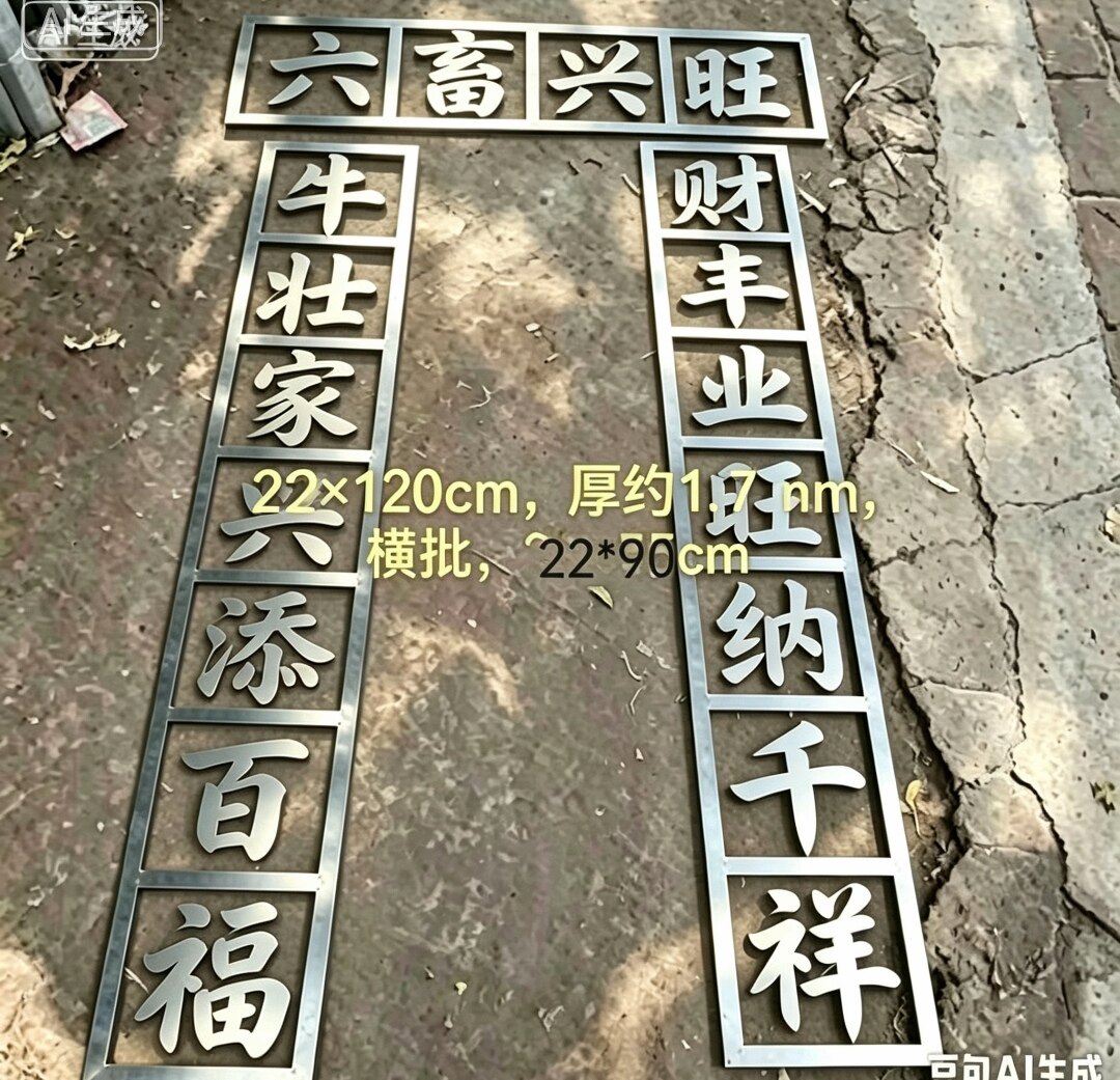 铁艺大门铁花配件庭院锻打焊接装铁艺定制