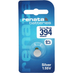 Renata瑞纳达394手表电池SR936SW适用天梭T055417雪铁纳万宝龙精工6T63计时码表三眼纽扣电子钮瑞士T461
