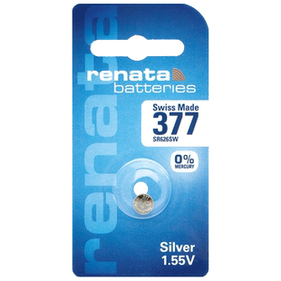 Renata瑞纳达377手表电池SR626SW适用天梭卡森经典T085410A T033410 T085210A格林纽扣电子瑞士原装男女石英