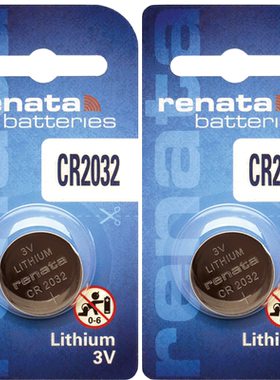 RenataCR2032纽扣电池遥控车钥匙