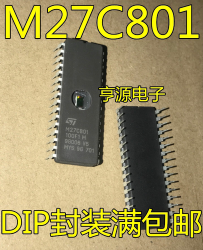 M27C801-100F1 M27C0801 DIP32 陶瓷镜存储器 双列CDIP陶瓷直插