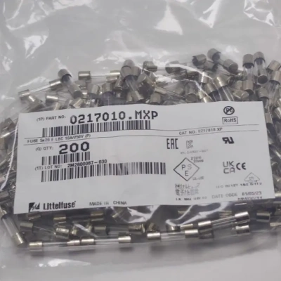 0217010.MXP10A250V保险丝管