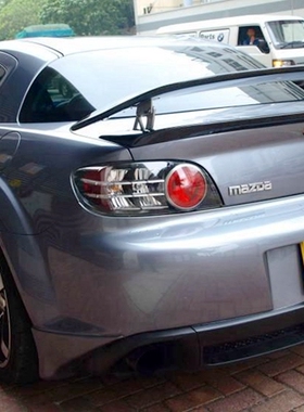 适用于碳纤维马自达2004-2010年RX8  GT改装尾翼