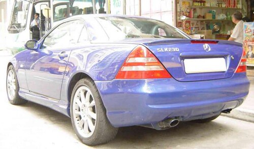 适用于奔驰1997-2003年SLK R170 SLK230 SLK320 A款汽车改装尾翼
