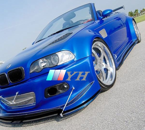 탄소 섬유에 적합 BMW 2001-2006 3 시리즈 2 도어 E46 M3 수정 안개등 공기 흡입구 안개등 커버