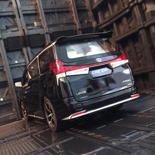 新款 车致仿真雷尔法LM300H合金汽车模型金属面包车保姆车摆件