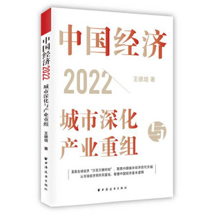 中国经济.2022 : 城市深化与产业重组 王德培 著 全球经济危机四伏中国经济重大转折聚焦数字化转型双碳两大未来经济发展主线