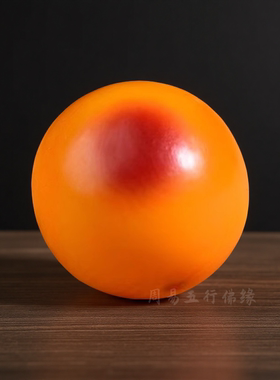 高端仿鹤顶红圆珠生长纹手串