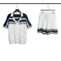 666 White-Blue Set [Loose Version, Size Is Too Large]