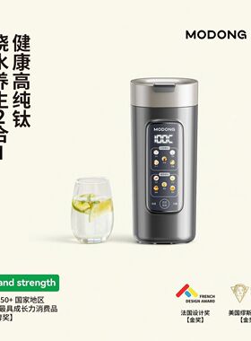 摩动纯钛水壶便携式小型迷你烧水杯旅行出差恒温电热烧水杯养生杯