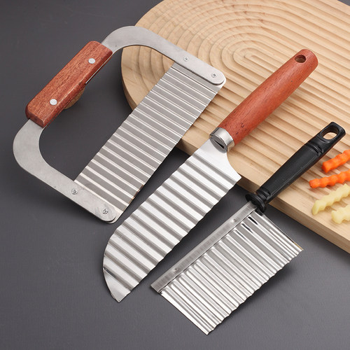 厨房不锈钢土豆波浪器切菜神器