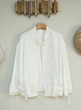 【现货秒发】中式唐装改良版 重磅真丝丝绒~镶嵌亮片上衣A20811