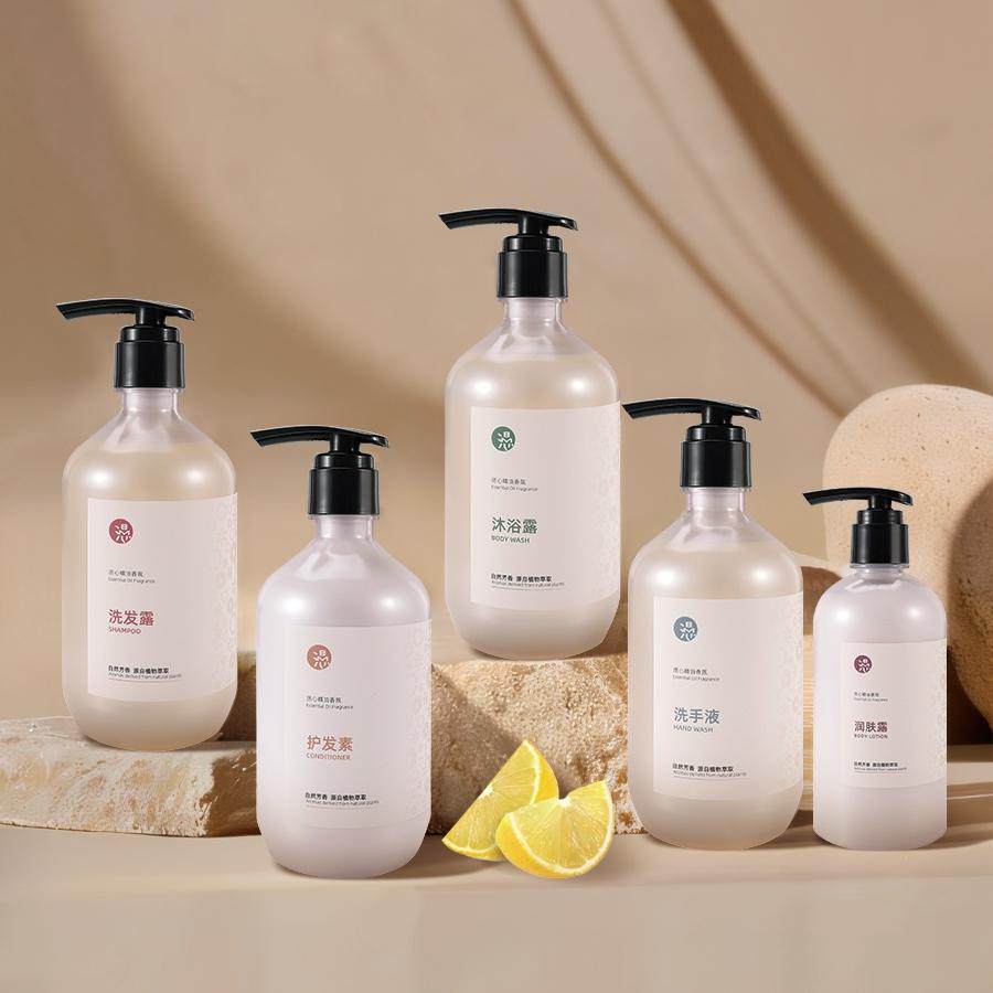 漫心酒店同款质心精油香氛洗发水护发素沐浴露润肤露洗手液套装