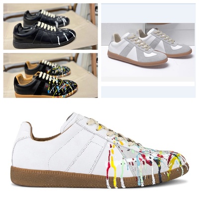 德训GAT鞋子低帮鞋涂鸦男鞋MMM