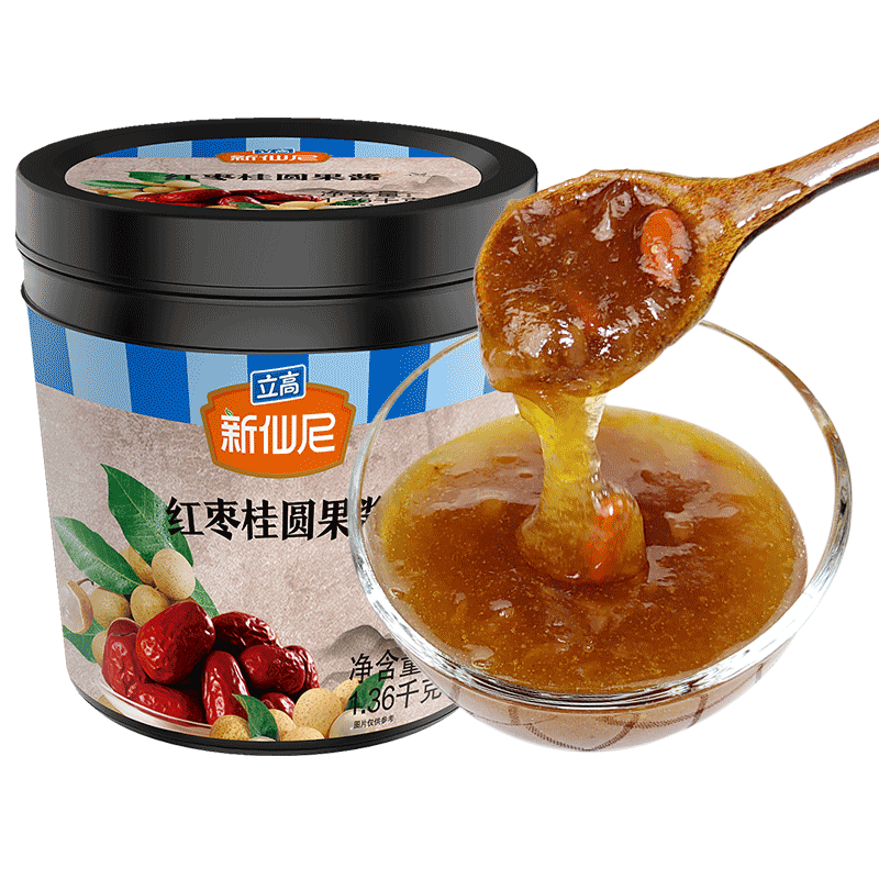 新仙尼红枣桂圆果酱冷热饮品果泥