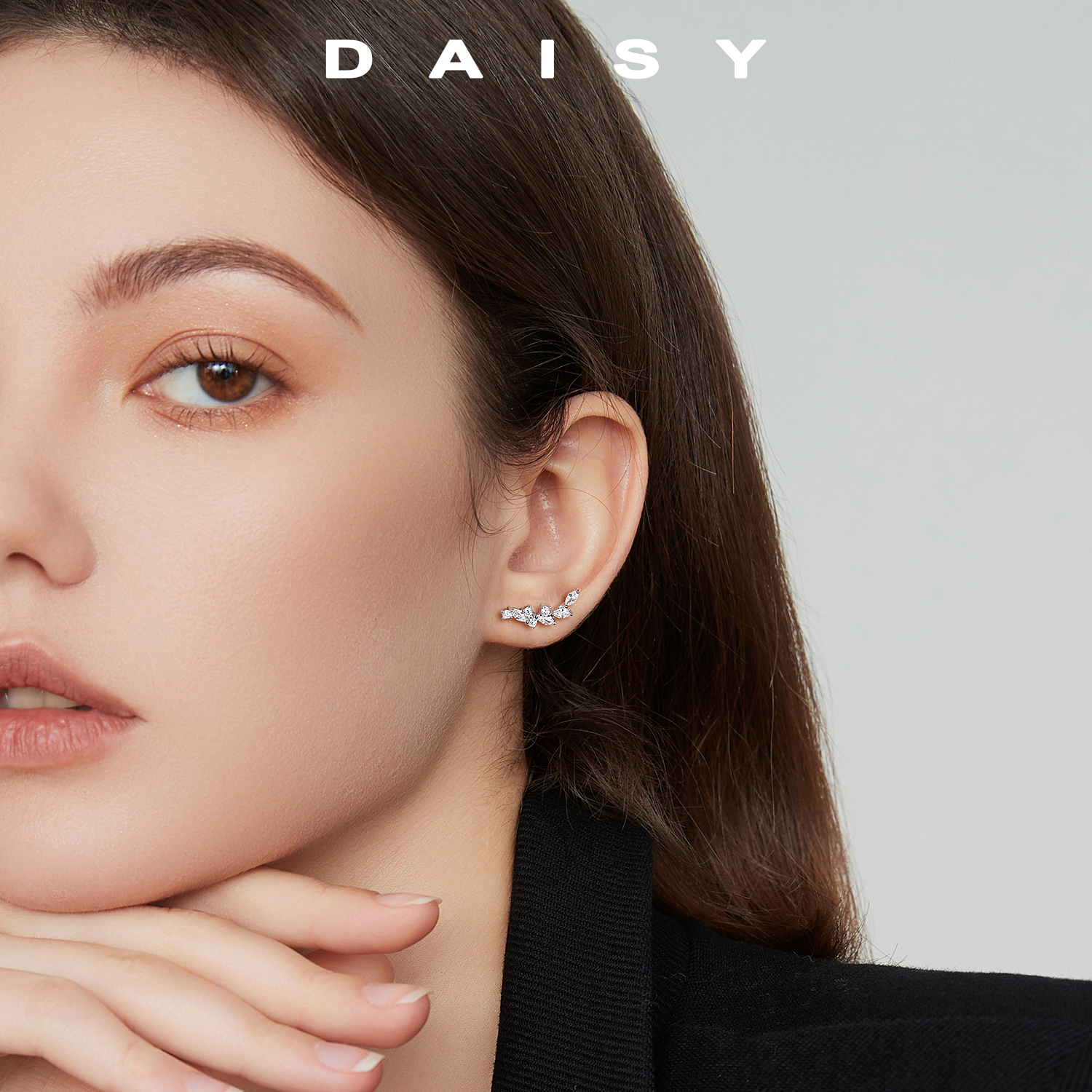 925纯银麦穗耳环女精致气质