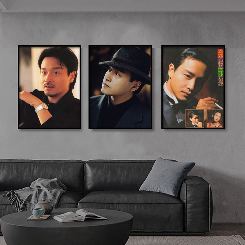 张国荣明星餐厅装饰画