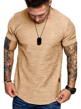 shirts T Shirt tshirt for slim fit Men t shirts Top black