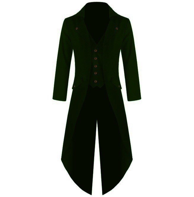 Solid color fashion steampunk tuxedo male dress燕尾服男礼服 男装 西服 原图主图