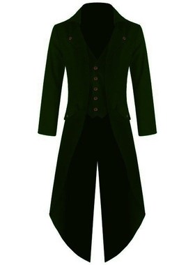 Solid color fashion steampunk tuxedo male dress燕尾服男礼服
