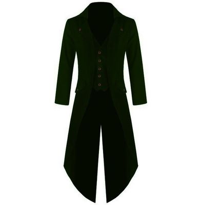 Solid color fashion steampunk tuxedo male dress燕尾服男礼服