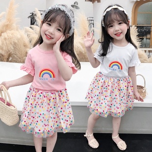 children Girls T-shirt Shorts Clothes Baby Kids Girl for