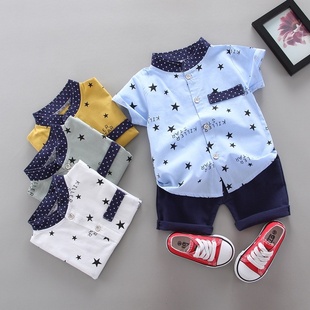 children Clothes T-shirt Shorts boy for Boys Set Baby Kids