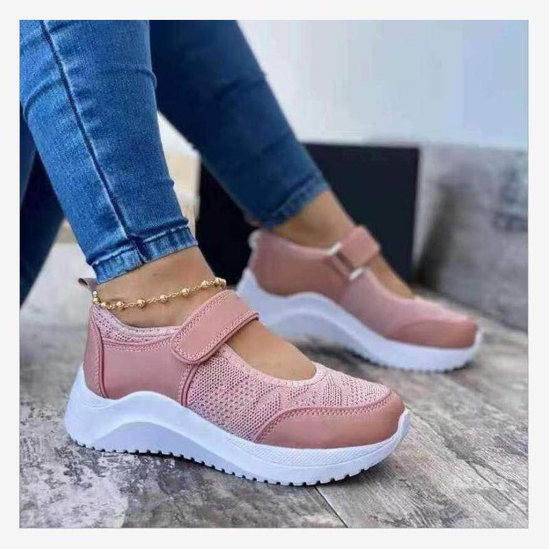 Leisure single shoe women's slope heel sports shoes女运动鞋
