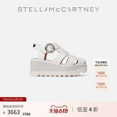 StellaMcCartneyT字笼式厚底鞋