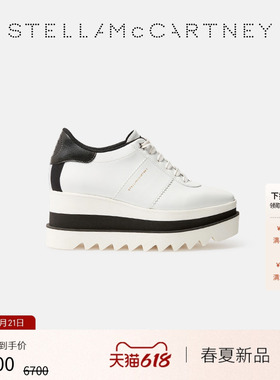 [SNEAKELYSE]Stella McCartney2026早春新品白色撞色厚底鞋