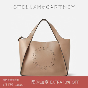 McCartney圆形纯色可调节肩带系列托特包 限时9折 LOGO Stella
