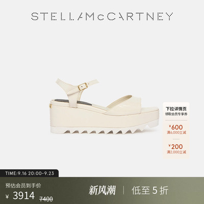 StellaMcCartney漆面厚底凉鞋