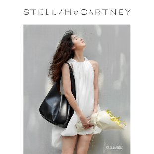 宽松无袖 McCartney夏季 低至5折 披肩设计迷你连衣裙 Stella