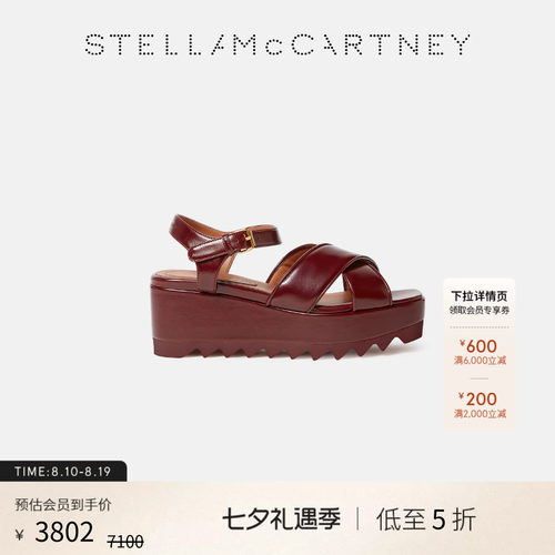 StellaMcCartney交叉凉鞋