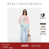 通体扎染女士落肩圆领卫衣 McCartney春季 低至3折 Stella