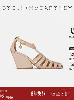 [低至3折]COWBOY  Stella McCartney春季T字饰条搭扣牛仔高跟凉鞋