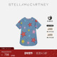 低至4.5折 儿童 Stella McCartney童装 蓝色星星印花连衣裙