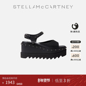 低至3折 ELYSE Stella McCartney露趾厚底鞋 女士松糕底凉鞋