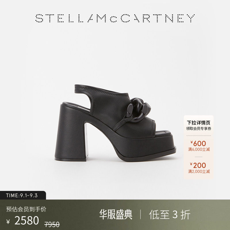 StellaMcCartney厚底高跟凉鞋图片
