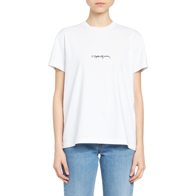 StellaMcCartney圆领徽标T恤
