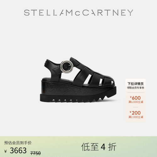 StellaMcCartneyT字笼式厚底鞋