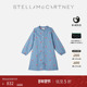 灰蓝色嘴唇刺绣梭织连衣裙 McCartney童装 低至5折 儿童Stella