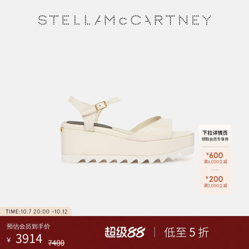 StellaMcCartney漆面厚底凉鞋