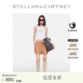 正面双褶隐藏纽扣Alter McCartney春季 Stella Mat短裤 低至5折