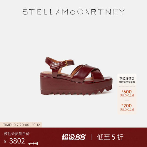 StellaMcCartney交叉凉鞋