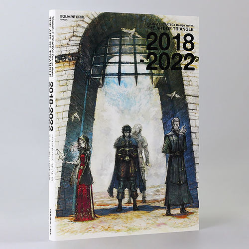 预售 【日文原版】三角战略 官方游戏设定集 原画集 TRIANGLE STRATEGY Design Works2018-2022 画册画集书籍