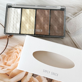 姿泊彩浮光掠影四色修容粉盘高光修容一体盘四色哑光阴影T区修容
